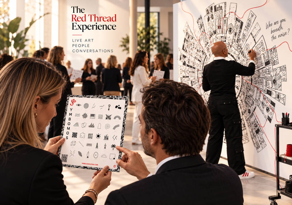 Live Red Thread Experience drawing